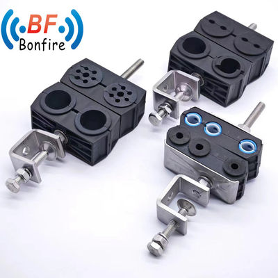 Clampe a doppio cavo RF in acciaio inossidabile per il pacchetto Dimensione 15.00cm * 6.00cm * 1.50cm