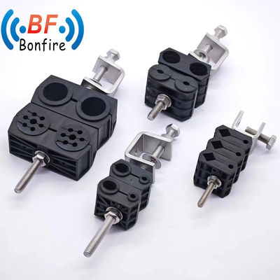 Clampe a doppio cavo RF in acciaio inossidabile per il pacchetto Dimensione 15.00cm * 6.00cm * 1.50cm