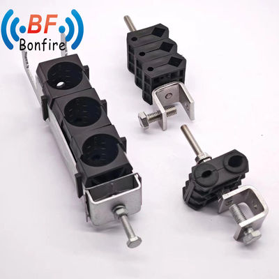 6 Way Flexline Fiber Optic Dual Feeder Clamp per cavi da 4,0-7,0 mm Ordine di prova accettato