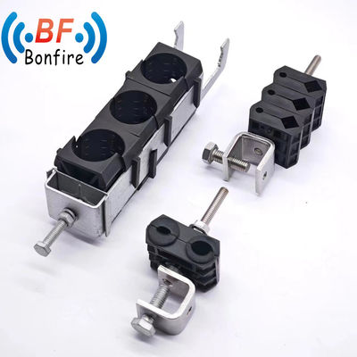 6 Way Flexline Fiber Optic Dual Feeder Clamp per cavi da 4,0-7,0 mm Ordine di prova accettato