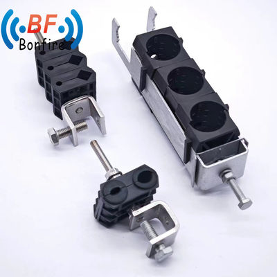 6 Way Flexline Fiber Optic Dual Feeder Clamp per cavi da 4,0-7,0 mm Ordine di prova accettato
