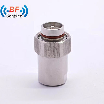 Perdita di inserimento 0,25 dB DC-4GHz N connettore maschio retto per cavo flessibile 7/8 prime