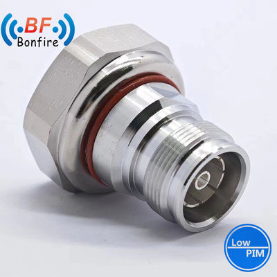 Connettore RF impermeabile DC-4GHz -155dbc N da femmina a 4,3-10 maschi Adaptore RF IP 67