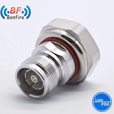 Connettore RF impermeabile DC-4GHz -155dbc N da femmina a 4,3-10 maschi Adaptore RF IP 67