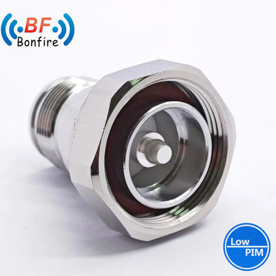 Connettore RF impermeabile DC-4GHz -155dbc N da femmina a 4,3-10 maschi Adaptore RF IP 67