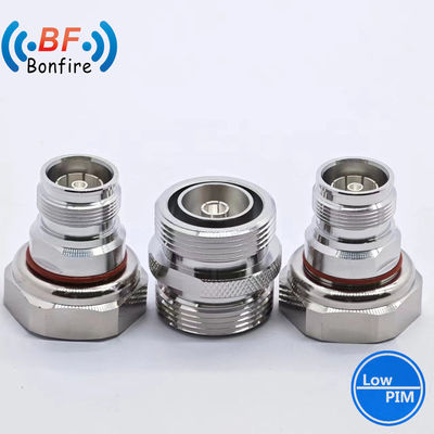 Connettore RF impermeabile DC-4GHz -155dbc N da femmina a 4,3-10 maschi Adaptore RF IP 67