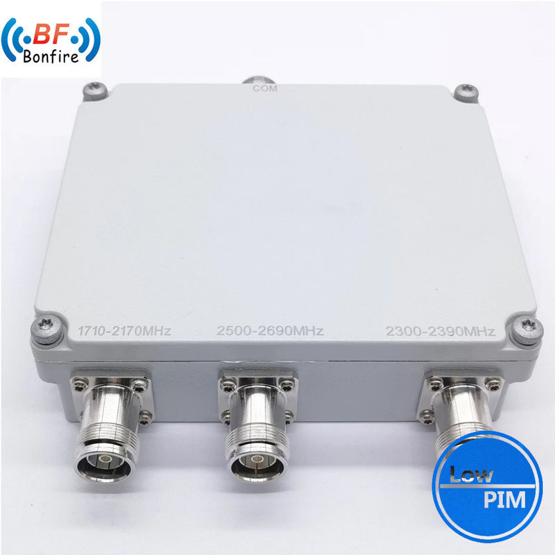 Combinatore triplexer RF a bassa Pim 160dbc per la capacità di realizzazione complessiva del progetto Ibs/Das