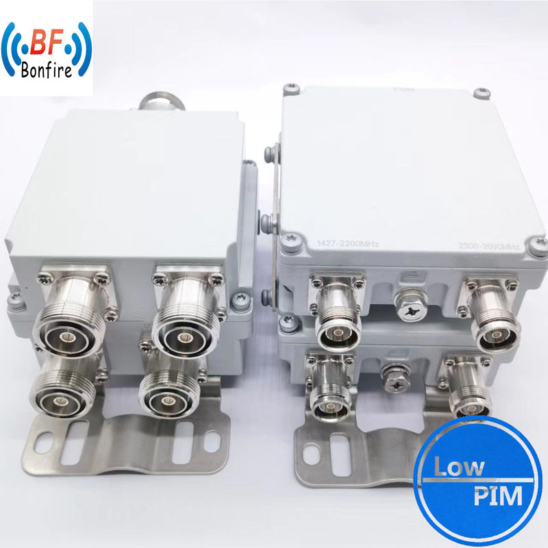 Duplexer a doppia unità Diplexer 1710-2690MHz Modulo di segnale RF 4.3-10 Femminile per Reattore Radio