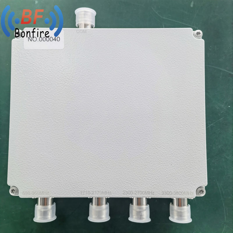 4.3-10f Interfaccia DIN-F Quad Band RF Combiner per Diplexer Gdwl Combiner Quadplexer