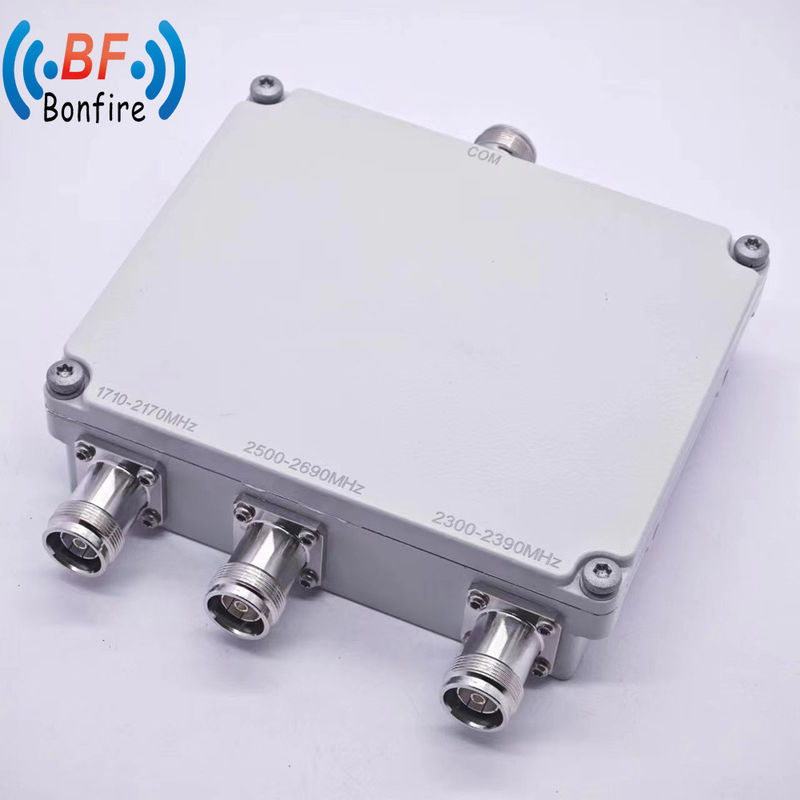 Combinatore a doppia banda di sicurezza pubblica per duplexer 1710-2170MHz 2300-2690MHz RF VHF UHF