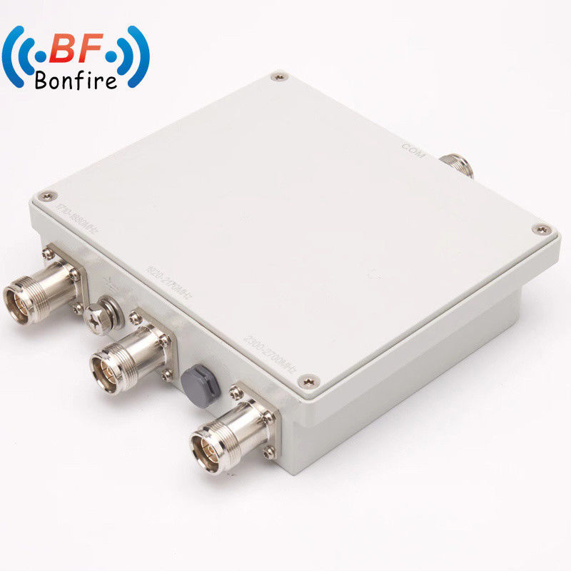 1710-2170MHz 2300-2690MHz RF VHF Dual Band Combiner N Tipo femminile per la sicurezza pubblica