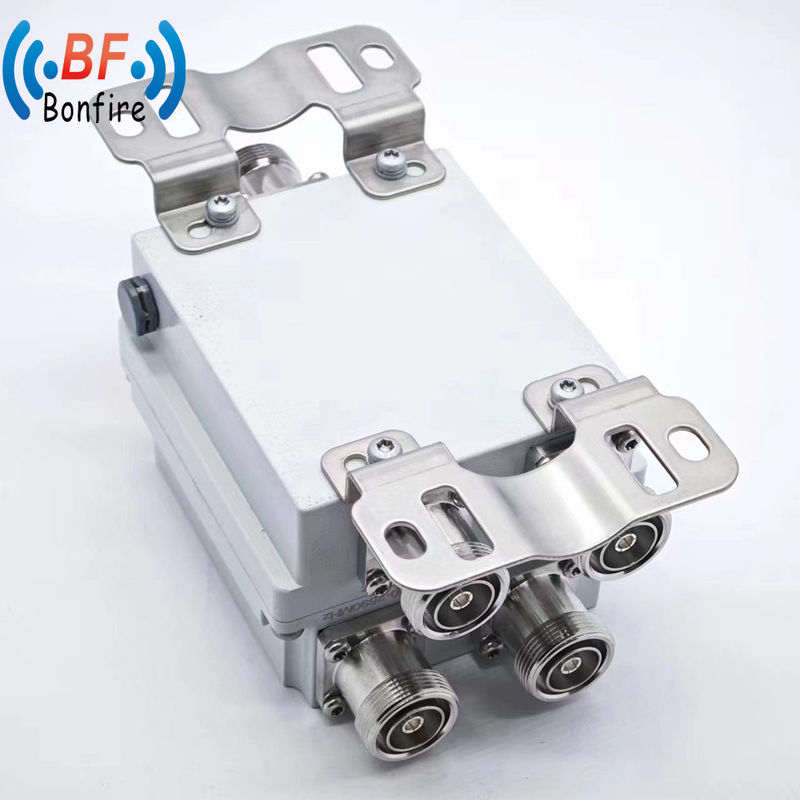 RF LC Combiner VHF UHF Duplexer N Femminile Tipo 1710-1880/1920-2170/2300-2700MHz Nero