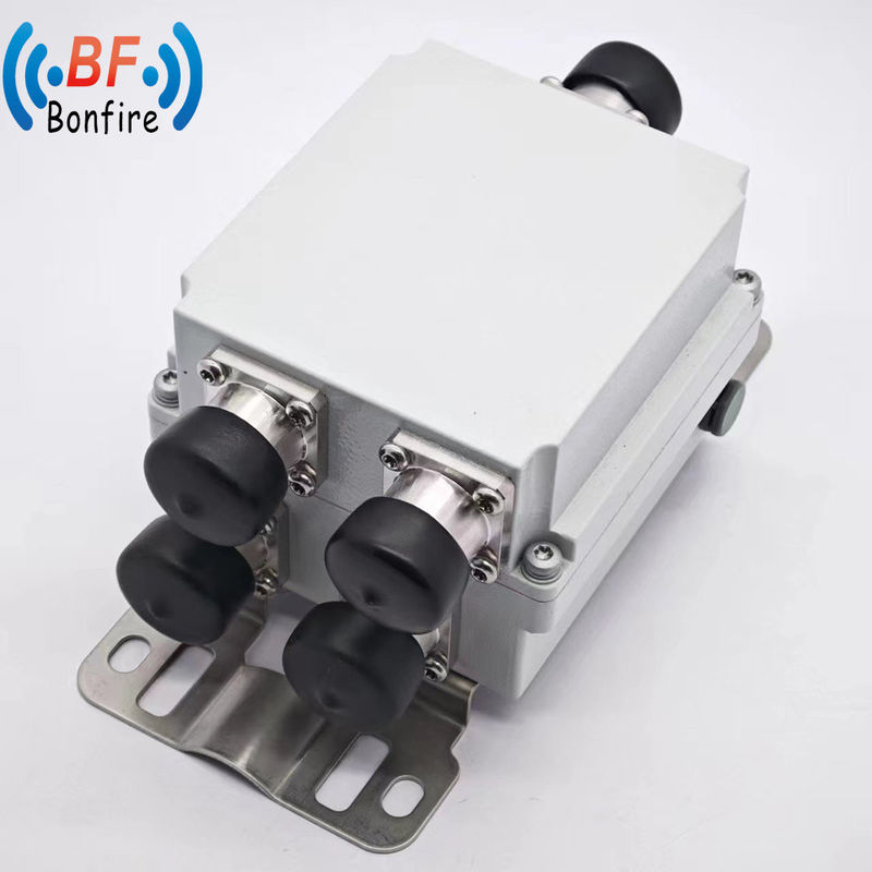 50W VHF Diplexer Duplexer Low Pim RF Combiner per l'interfaccia DIN-F del sistema radio a due vie