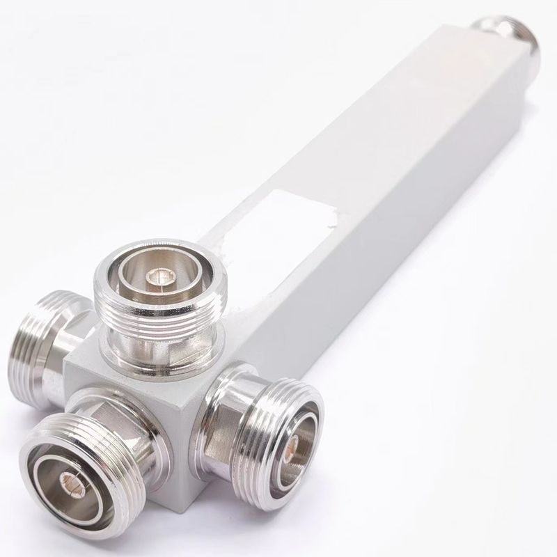 Multiband 2/3/4 Way High Power Splitter 350-3800MHz DIN-F per la divisione migliorata del segnale