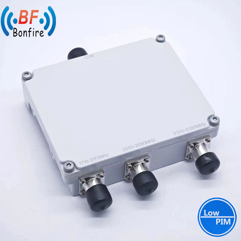 1710-2170MHz RF Triplexer Passive Combiner N femminile per la rete in-building HLQ-XXXXX