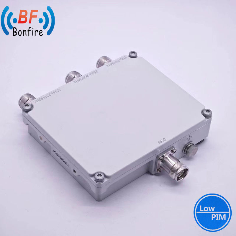 Duplexer a banda UHF per copertura di rete 1710-2170MHz 2300-2690MHz