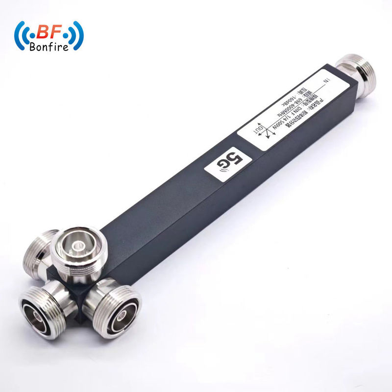 IP65 interno/esterno 2400-6000MHz Dinf 4-way High Power Wideband Reactive Power Splitter