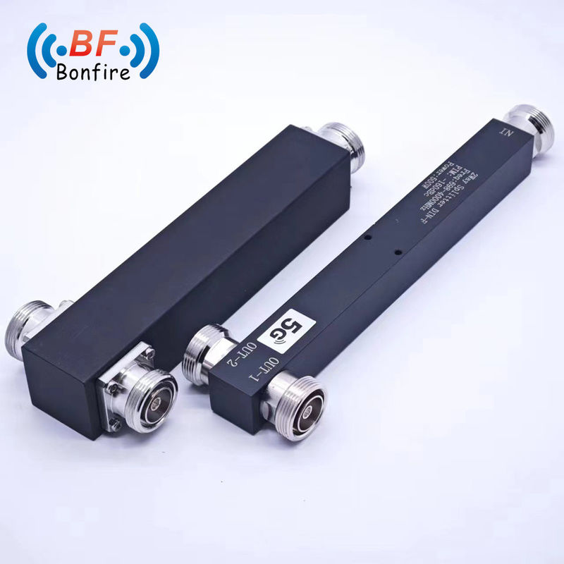 617-4000MHz 50W 2 Way Power Splitter 4.3-10-Female Low Pim per capacità Das/Ibs