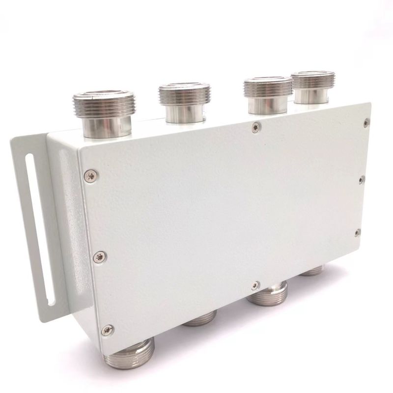 Pacco Peso lordo 2.000 kg Combinatore ibrido Accoppiatore ibrido 4 in 4 da 617-3800MHz DIN-F