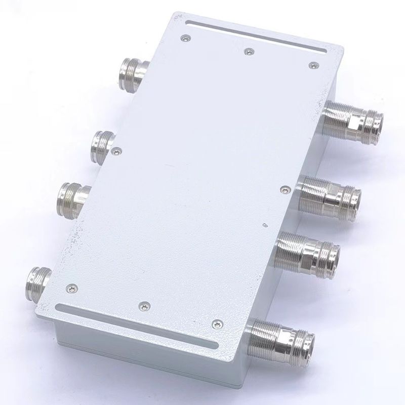 4 in 4 Hybrid Combiner Hybrid Coupler 698-3800MHz 4,3-10-F Grigio/Rosso/Nero/Personalizzato