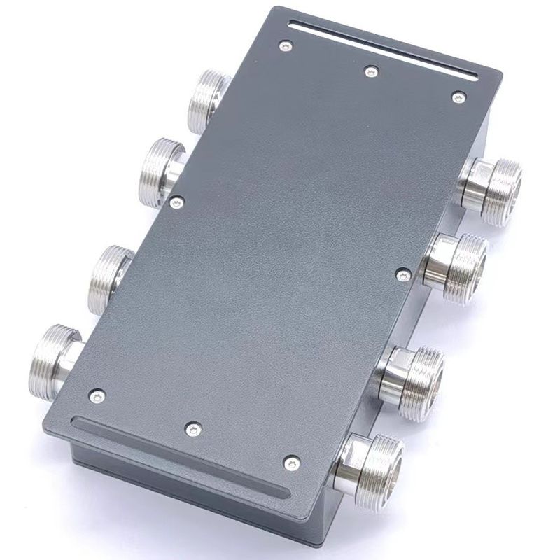 Combinatore ibrido accoppiatore ibrido 4 in 4 da 698-3800MHz DIN-F con interfaccia DIN-F