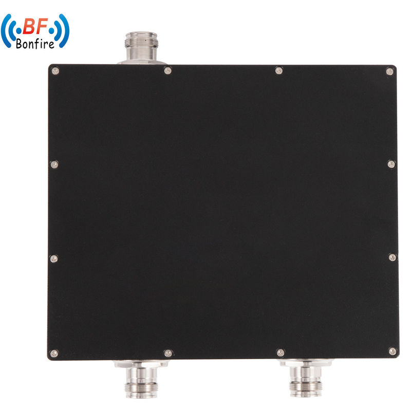 200W 2X1 accoppiatore ibrido RF interno DIN-F per la distribuzione del segnale senza soluzione di continuità 698-3800MHz