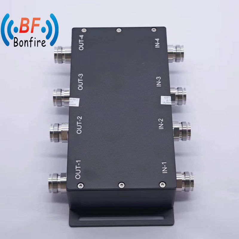 698-3800MHz Low Pim 2X2 Hybrid Coupler 4.3-10 Combiner ibrido femminile per banda larga