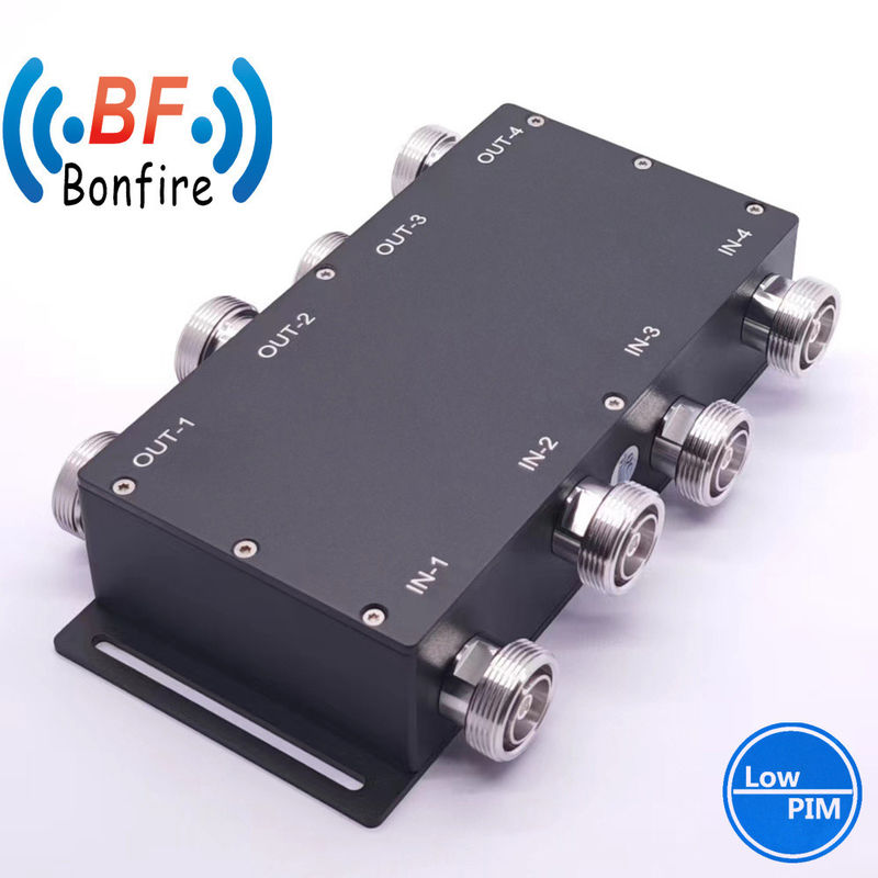 4.3-10-F/DIN-F/N-F Accoppiatore VHF 148-174MHz Combinatore ibrido 4 in 1 per la combinazione del segnale