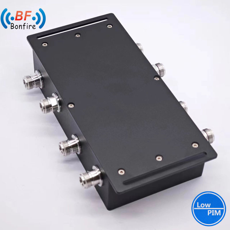 4.3-10 Combinatore ibrido femminile a banda larga 4X4 con basso Pim -160dBc 2X43dBm DQ-XXXXX Grigio