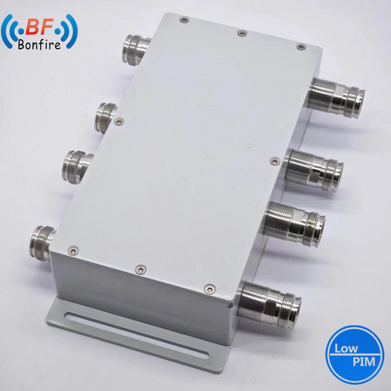Accoppiatore ibrido ad alta potenza Combinatore ibrido 3dB 698-4000MHz 4.3/10-connettore femminile