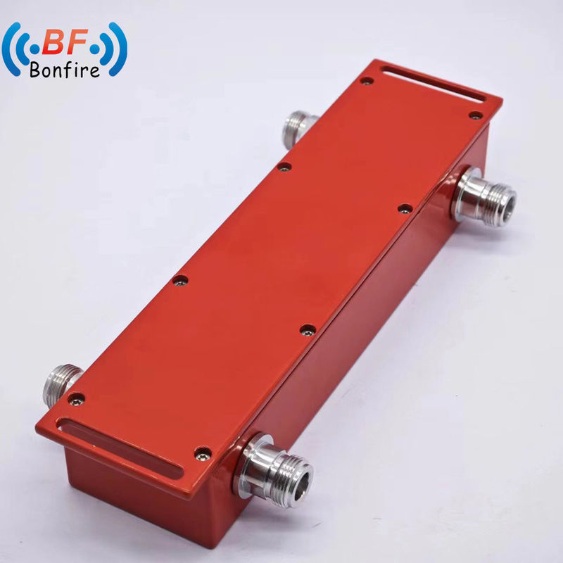 4.3-10-F/DIN-F/N-F Accoppiatore ibrido RF a 90 gradi 698-4000MHz Banda VHF Combinatore ibrido 3dB