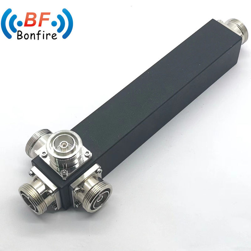 350-3800MHz Divider di potenza a due vie con interfaccia DIN-F e connettore femminile grigio 4.3/10