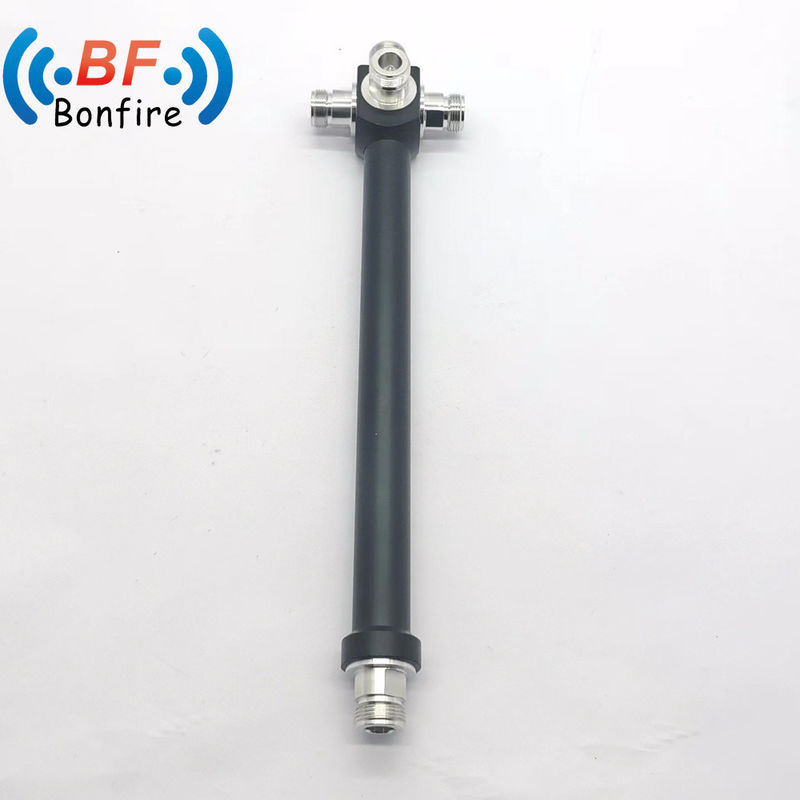 Splitter di potenza a 3 vie personalizzato da 350-3800MHz con connettore 4.3/10 GFQ-XXXXXX in grigio