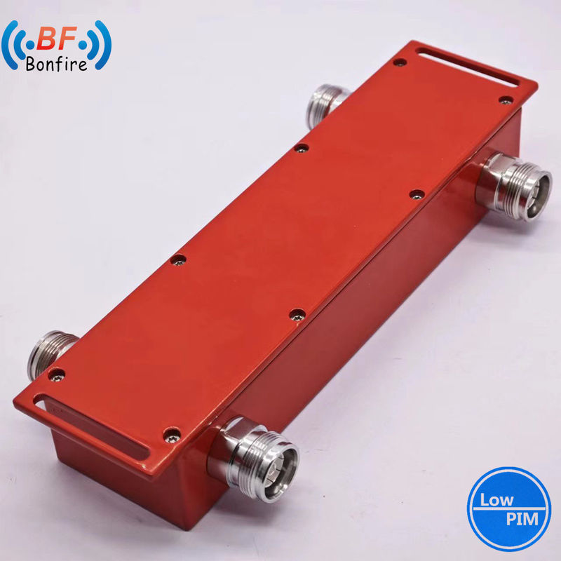Compatto 698-4000MHz 3dB Hybrid Coupler 2 in 2 Out Hybrid Combiner per DAS in edificio
