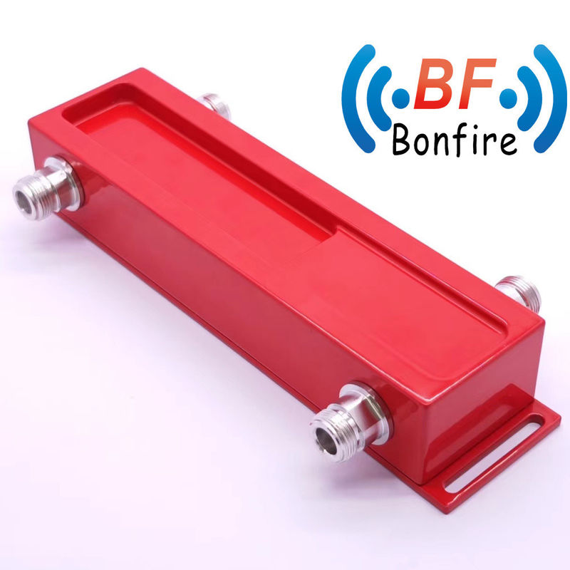 698-3800MHz 2 1 2 Wireless Low Pim Indoor Hybrid Coupler Hybrid Combiner N-F in Grigio