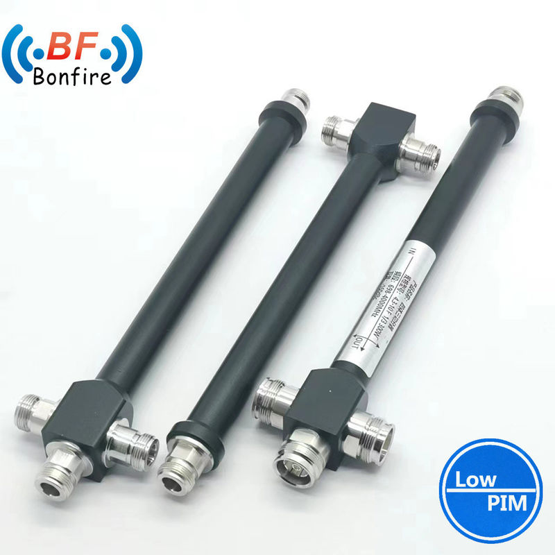 Combinatore di potenza RF a due vie con interfaccia N-F/4.3-10-F/DIN-F e gamma 698-3800MHz