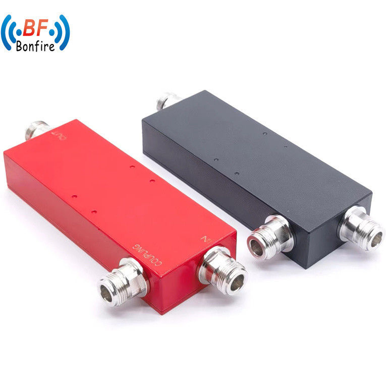 Pacchetto Peso lordo 0.200kg Personalizzato 698-2700MHz N-F Accoppiatore rosso 3dB 5dB 10dB 12dB