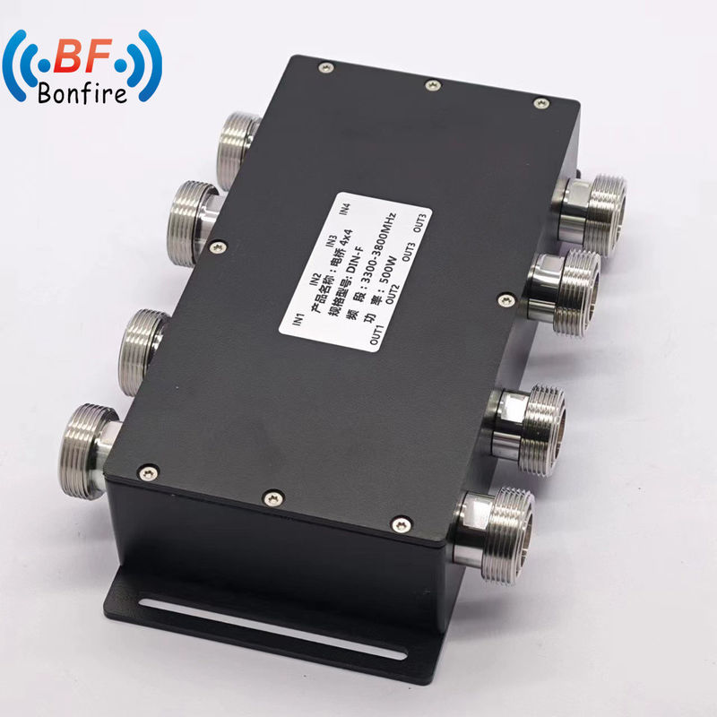 300W Low Pim -155dbc 2 in 2 out Combiner di accoppiamento ibrido per 4.3-10-F/DIN-F/N-F