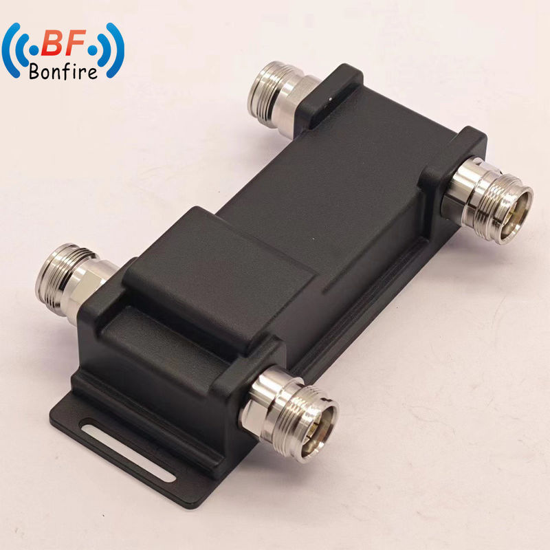 4.3-10-F/DIN-F/N-F Interfaccia 698-4000MHz 2X2 fuori Combinatore ibrido con connettore N-F