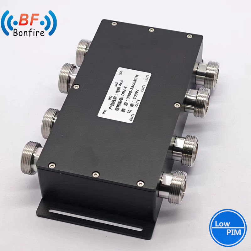4X4 617-3800MHz RF Hybrid Combiner per la capacità di realizzazione complessiva del progetto Ibs/Das