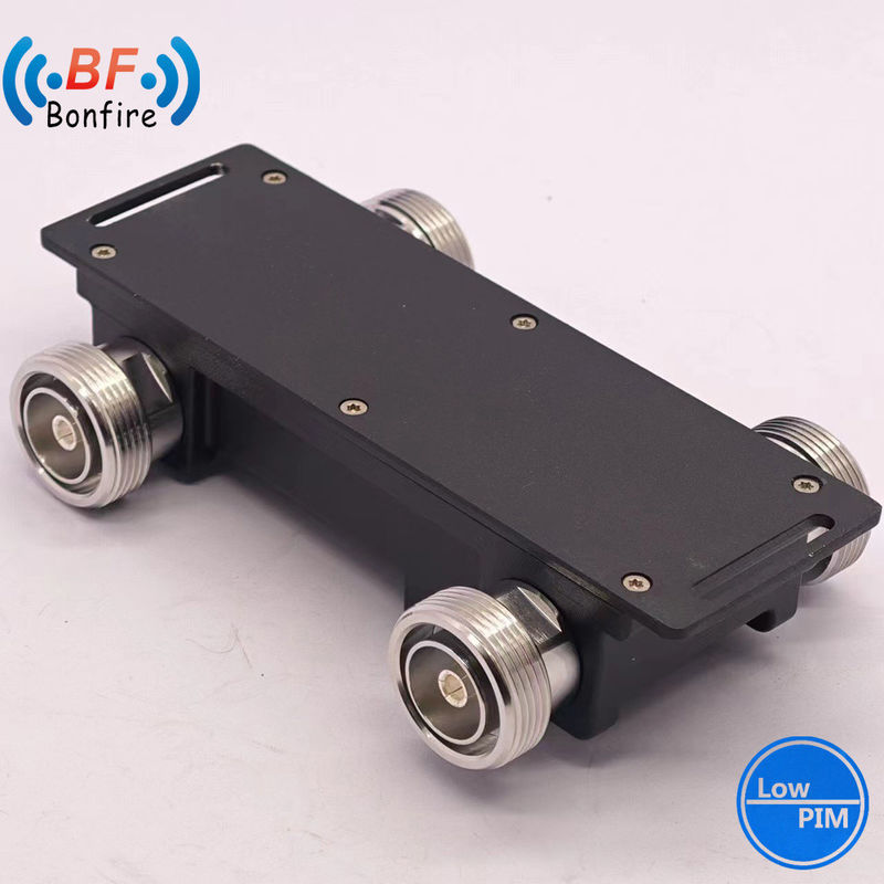698-3800MHz 2X2 RF Combinatore ibrido Low Pim -155dbc 2 in 2 fuori RF accoppiatore RF
