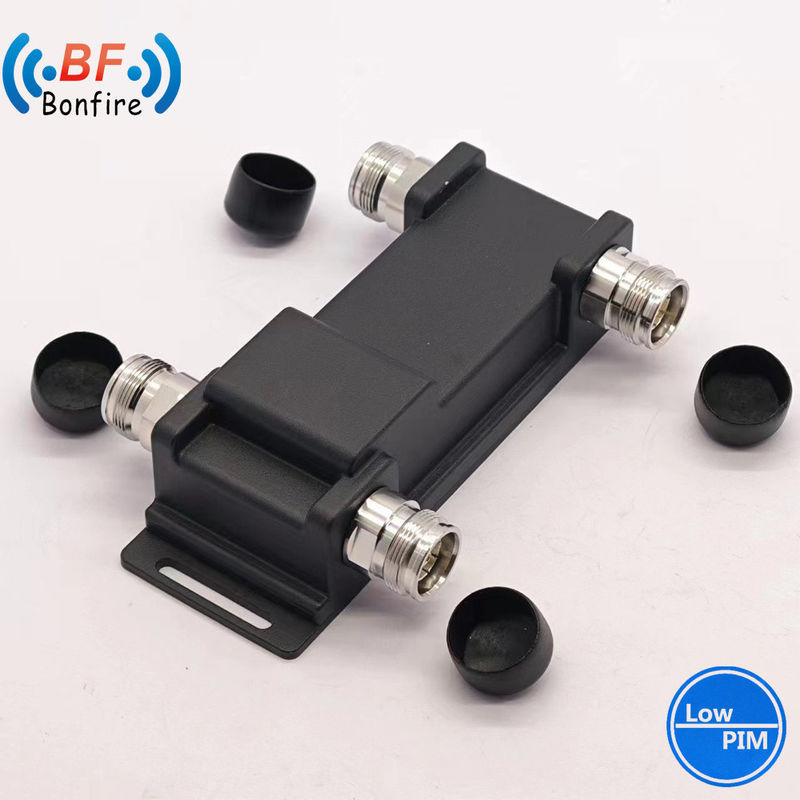 4.3-10-F/DIN-F/N-F Interfaccia UHF 698-3800MHz Combinatore ibrido RF a due vie/accoppiatore ibrido