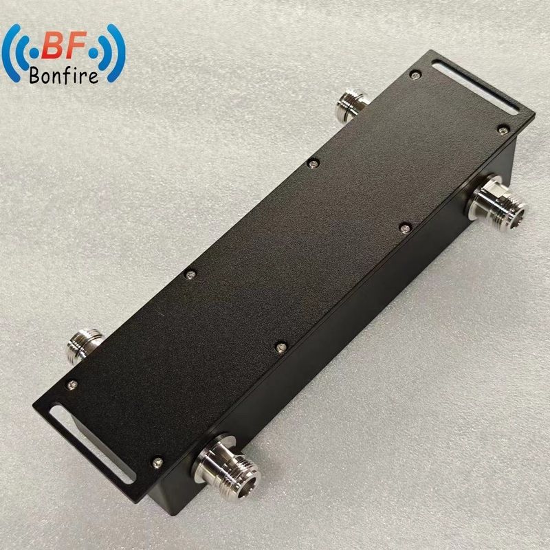 500W Low Pim 2 In2 out Combinatore ibrido RF 2X2 Accoppiatore ibrido N 4.3-10 DIN Connector