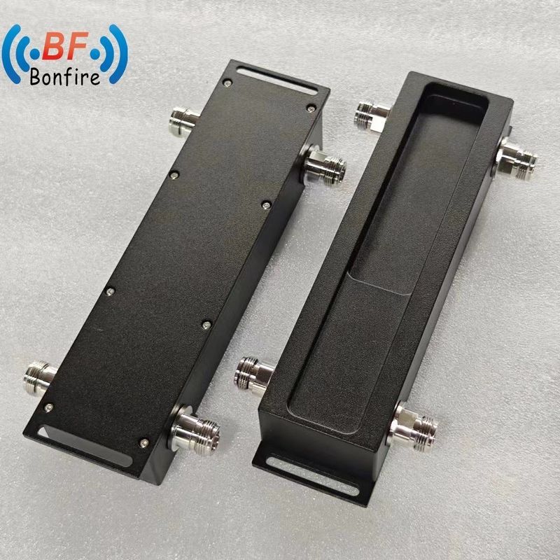 4.3-10-F/DIN-F/N-F Interface RF Hybrid Combiner Hybrid Coupler 2 in 2 su 698-3800MHz