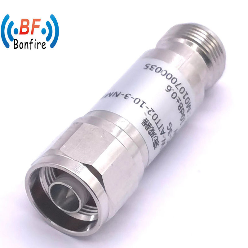 Attenuatore fisso coaxiale 3dB con N connettore maschio/femmina e soluzione