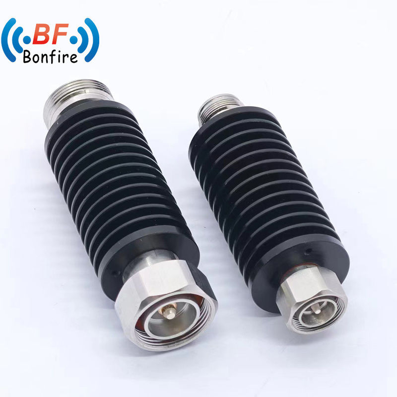 100W DC-3800MHz RF Attenuatore coassiale Attenuatore variabile Attenuatore regolabile Attenuatore nero