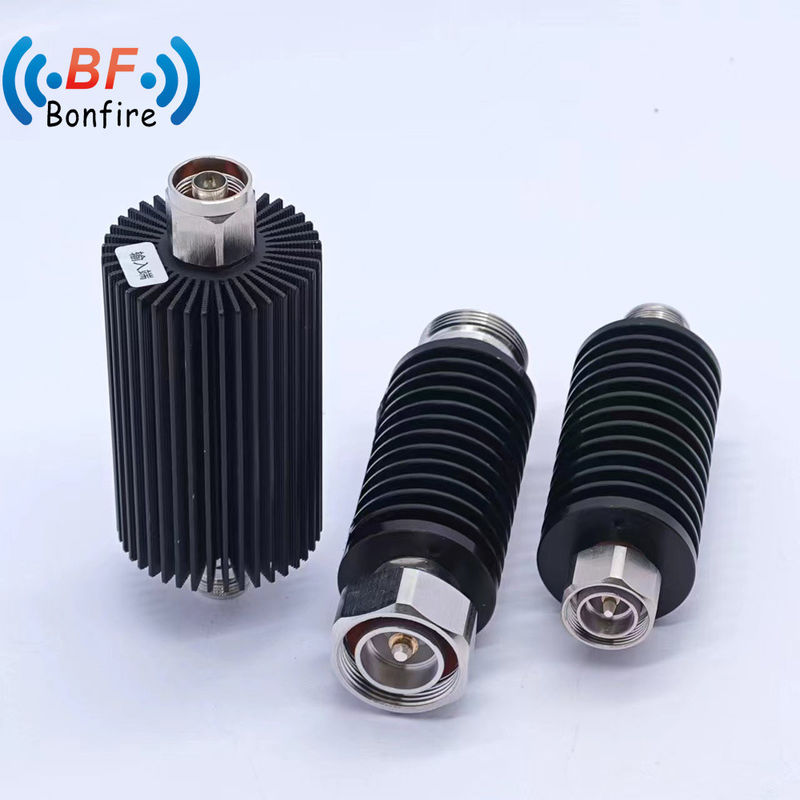 Attenuatore a passo DC-3800MHz da N-M a N-F Attenuatore di potenza a microonde RF coaxial fisso da 100W