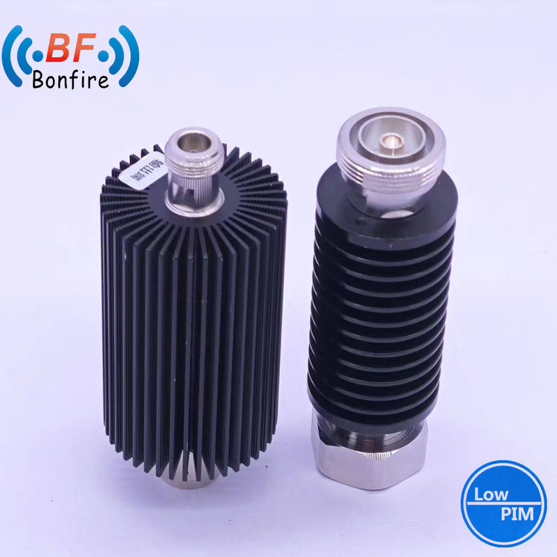 Rossa 100W Attenuatore regolabile RF Adaptatore coassiale DC-3800MHz DIN da maschio a femmina 3-40dB