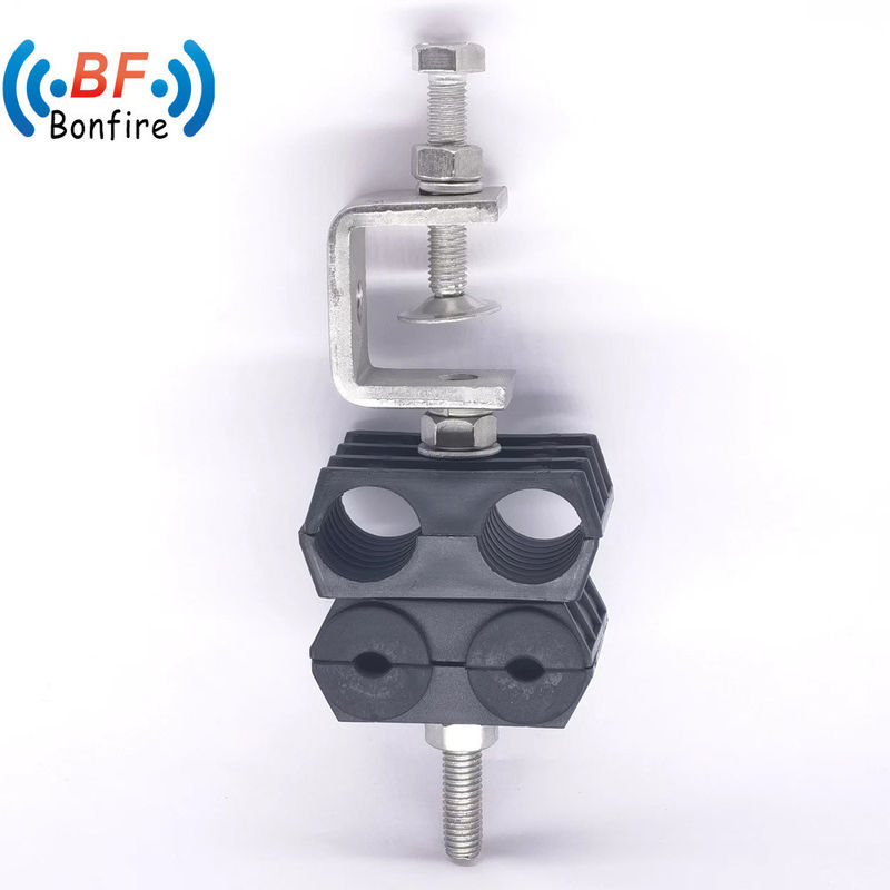Clampo per cavo in fibra ottica per apparecchiatura elettrica ADSS