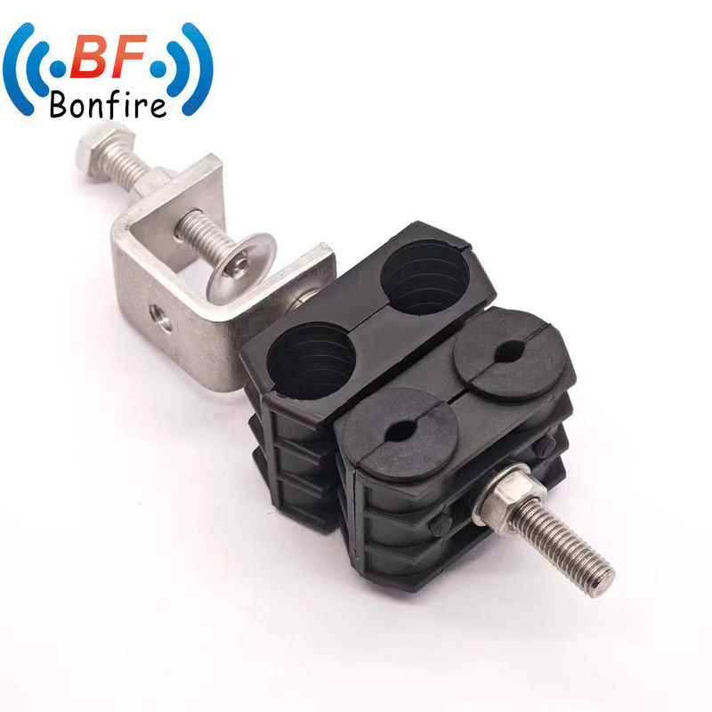 3* 4,5-5,5mm 3* 10-20mm Clampada per cavi di fibra ottica e di alimentazione facile da installare Peso lordo 0,410kg